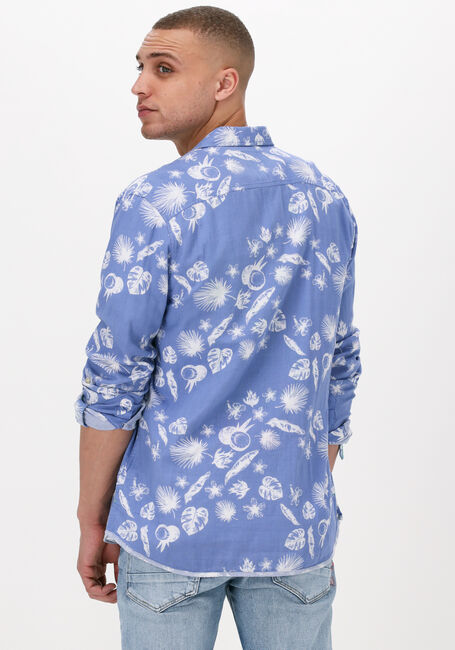 Hellblau SCOTCH & SODA Casual-Oberhemd REGULAR FIT BONDED SHIRT - large