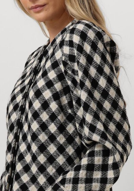 Schwarze RUBY TUESDAY Strickjacke MEIJA BLIND PLACKET TOP - large