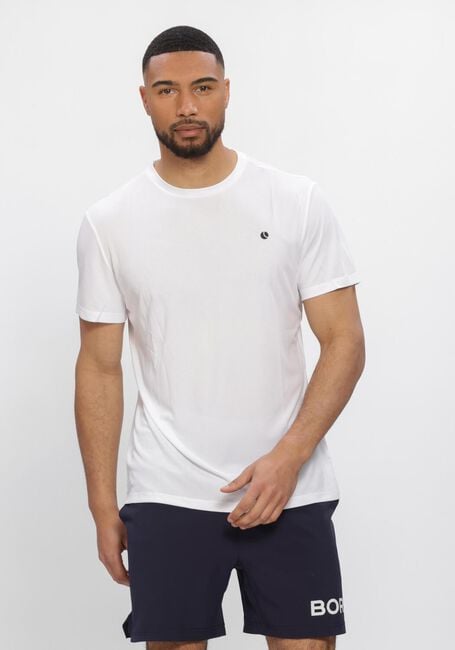 Wei&szlig;e BJORN BORG Polos & T-Shirts ACE LIGHT T-SHIRT - large