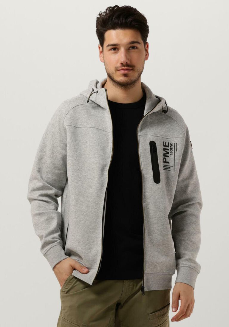 hellgrau pme legend jack zip jacket interlock sweat