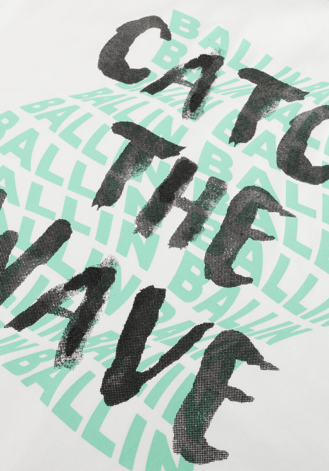 Wei&szlig;e BALLIN T-shirt 017126 - large