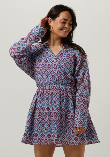 Blaue ROUGH STUDIOS Minikleid 7399334969544 - large