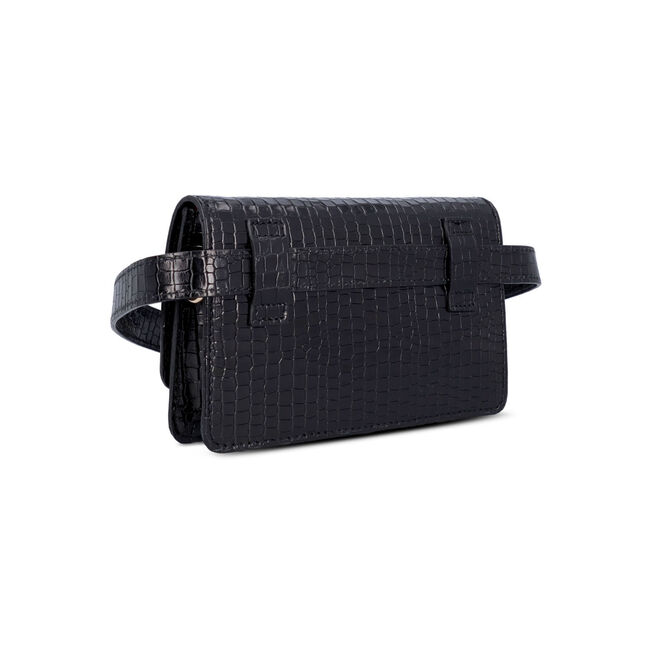 Schwarze JAN JANSEN Beuteltasche CLIMBING BELT BAG - large