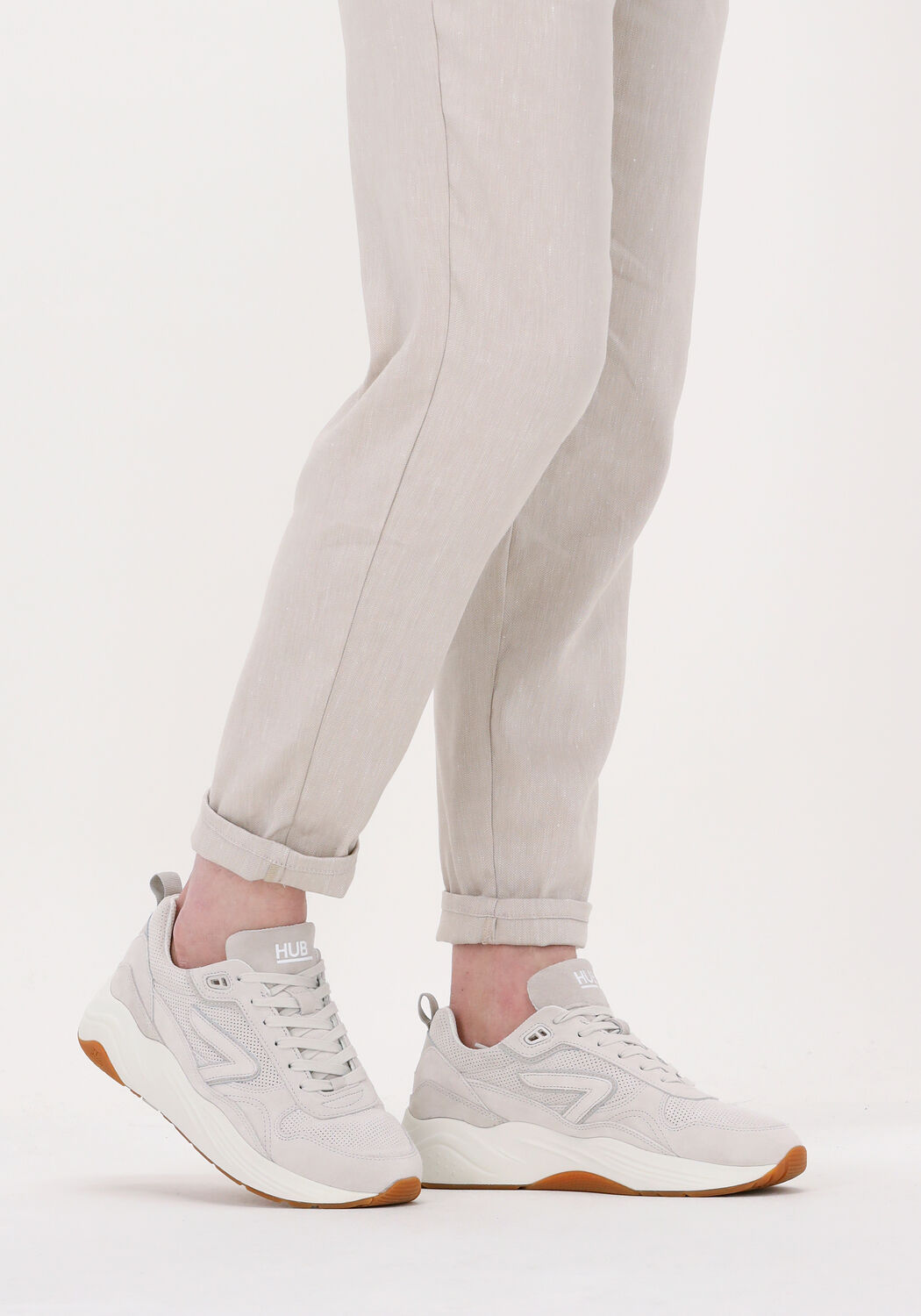 Beige HUB Sneaker Low GLIDE-Z MEN - large