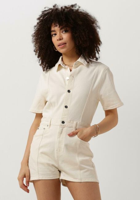 Beige ANOTHER LABEL Playsuits LAUREN JUMPSUIT S/S - large