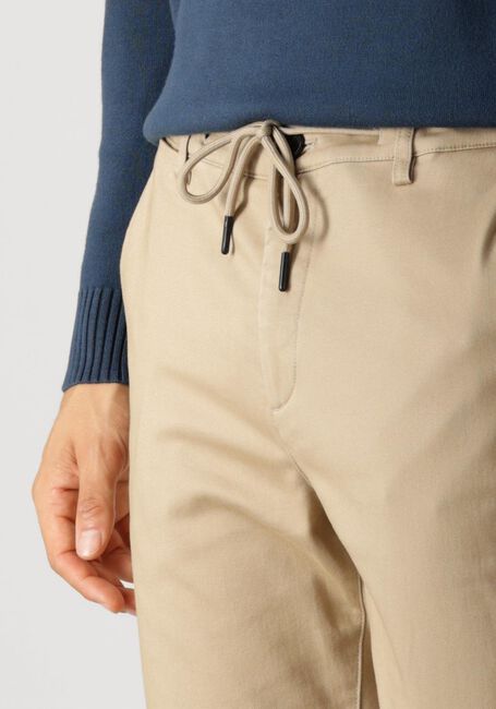 Sand DSTREZZED Chino LANCASTER TWILL KNIT TAPERED JOGGER - large