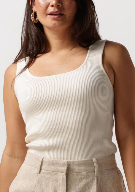 Beige SELECTED FEMME Top SLFJENNY SL KNIT TOP - large