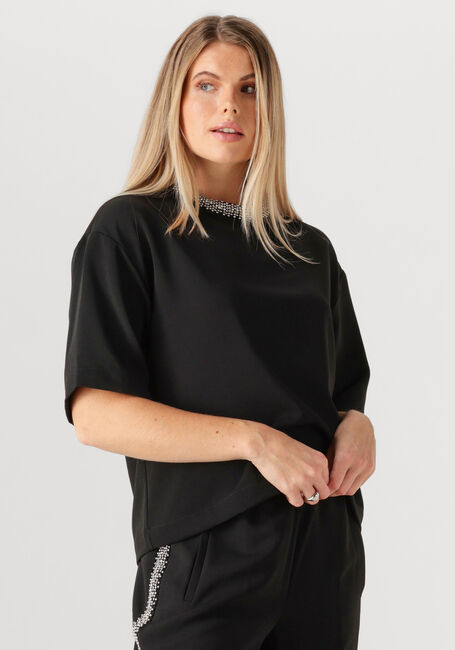 Schwarze CATWALK JUNKIE Top TOP WITH STRASS DETAIL - large
