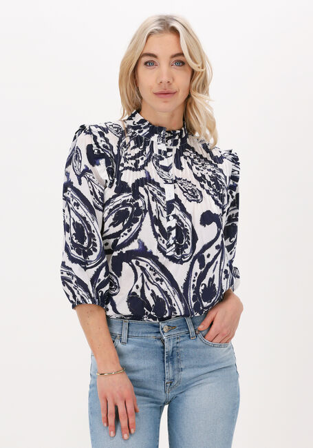 Schwarze DEA KUDIBAL Blusen LINE NS (CO) BLOUSE WITH RUFFLES - large