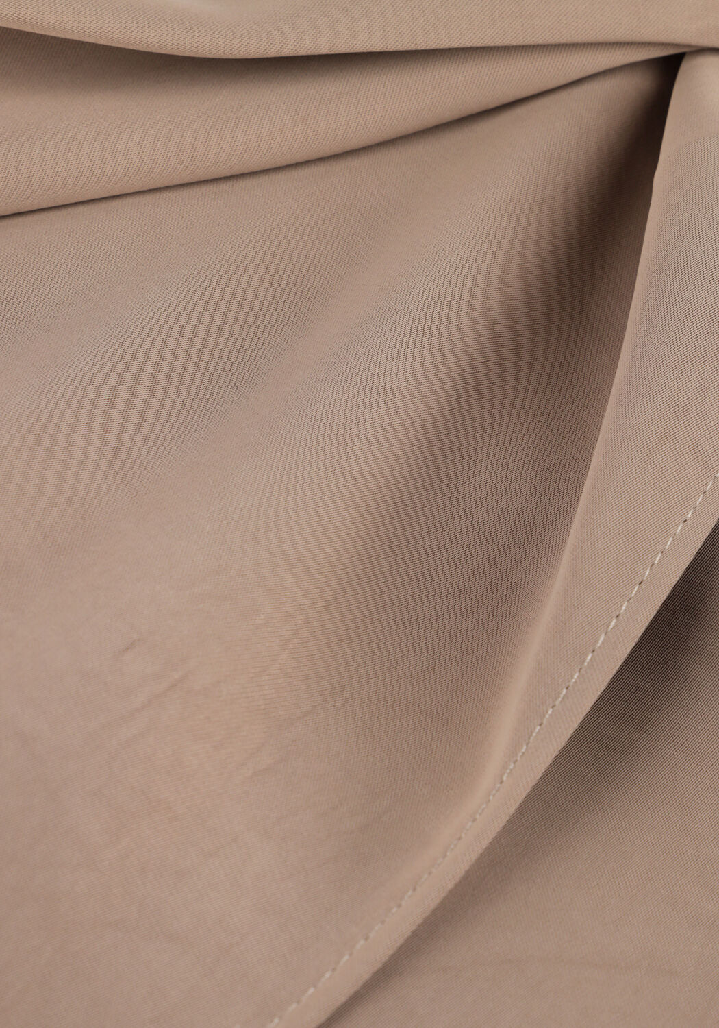 Taupe NEO NOIR Midirock KIT DULL SATEEN SKIRT - large