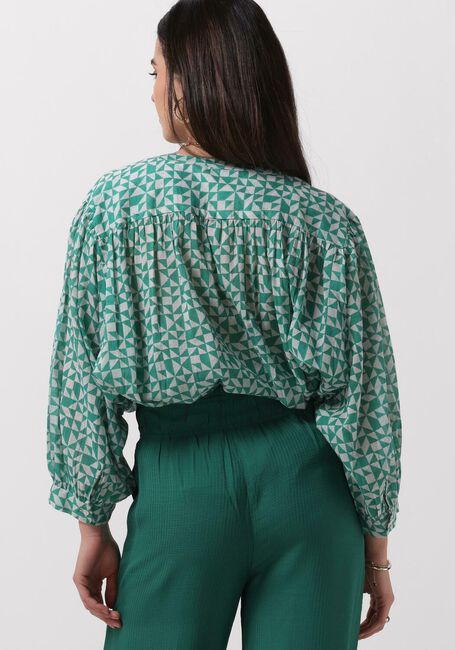 Grüne BY-BAR Blusen LUCY GRAPHIC BLOUSE - large