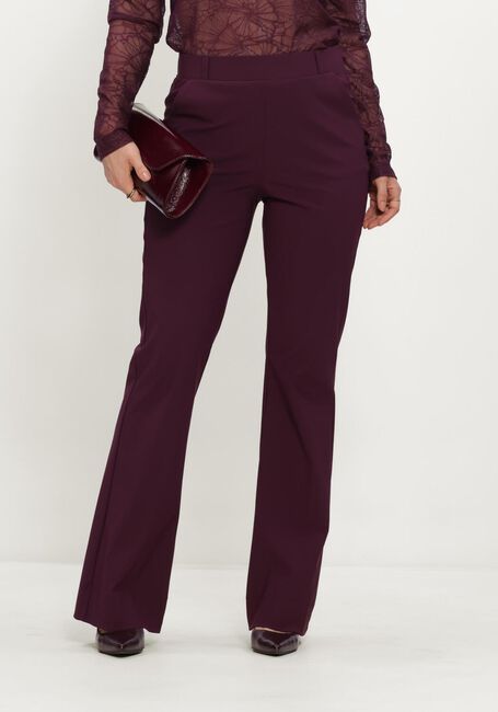 Bordeaux STUDIO ANNELOES Hose FLAIR BONDED TROUSERS - large