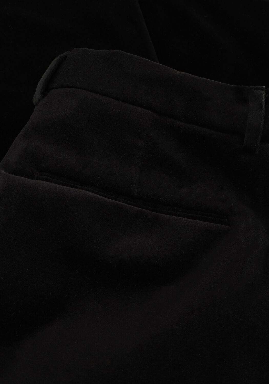 Schwarze SELECTED MEN Hose SLHSLIM-HALE VELVET TRS - large