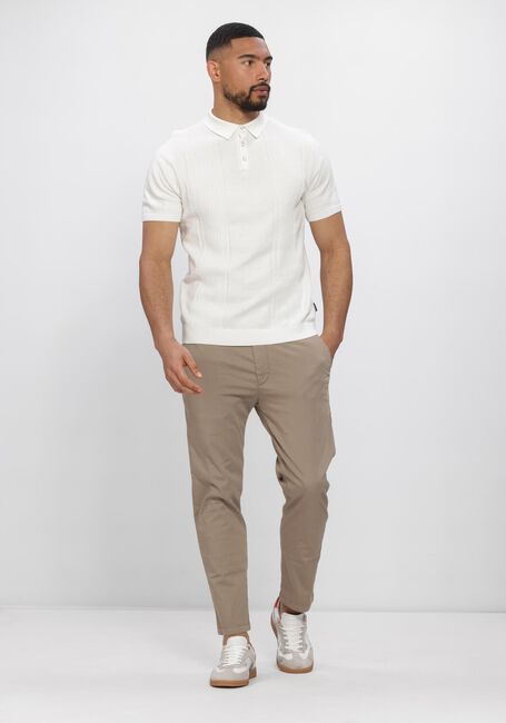 Wei&szlig;e SAINT STEVE Polo-Shirt FRIEDERICH - large