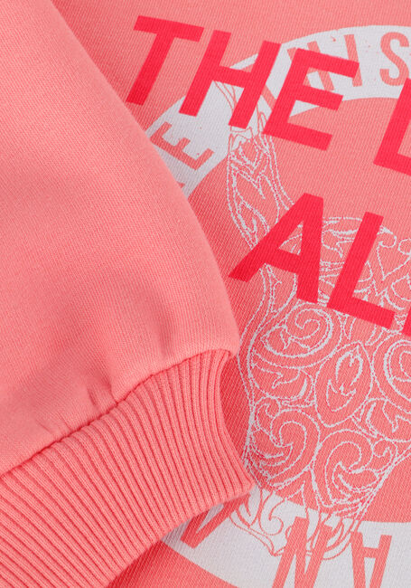 Hell-Pink ALIX MINI Sweatshirt RAW EDGE SWEATER - large