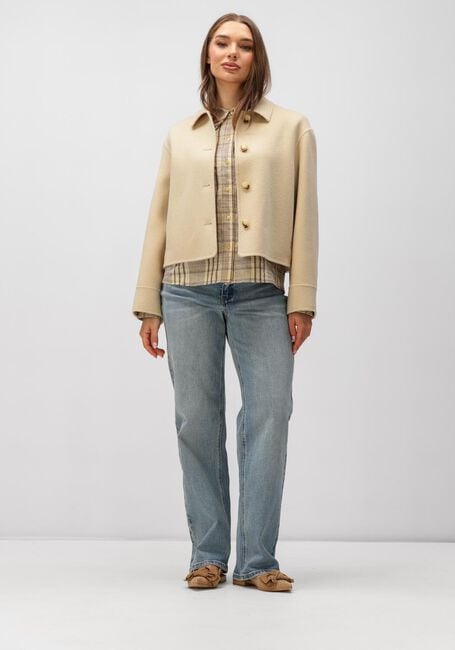 Beige STUDIO AR Jack NICOLINA WOOL BLEND - large