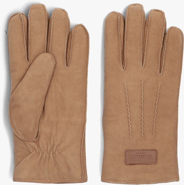 Cognacfarbene WARMBAT Handschuhe GLOVES MEN - large