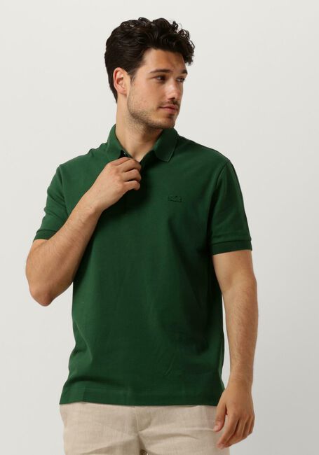 Grüne LACOSTE Polo-Shirt REGULAR FIT COTTON BLEND POLO SHIRT - large