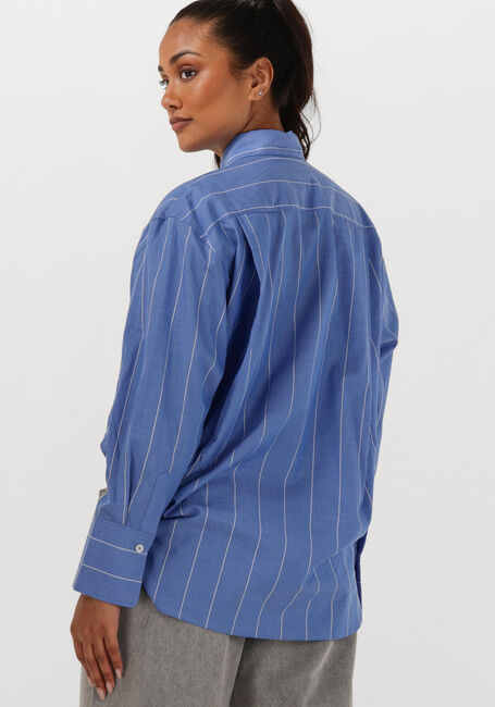 Blaue WITHBLACK Blusen WBLNOA LS STRIPED SHIRT - large