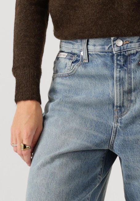 Hellblau CALVIN KLEIN Wide jeans THE WIDE LEG BLUE GULF - large