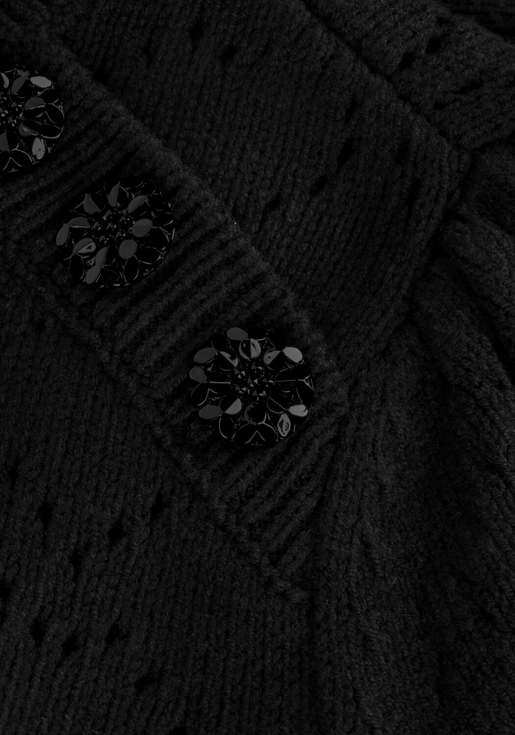 Schwarze FABIENNE CHAPOT Pullover DIANA LONGSLEEVE PULLOVER - large