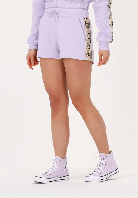 Lila GUESS Strickjacke BRITNEY CROP ZIPPED - large