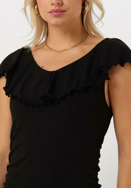 Schwarze MODSTRÖM Midikleid HUGOMD DRESS - large