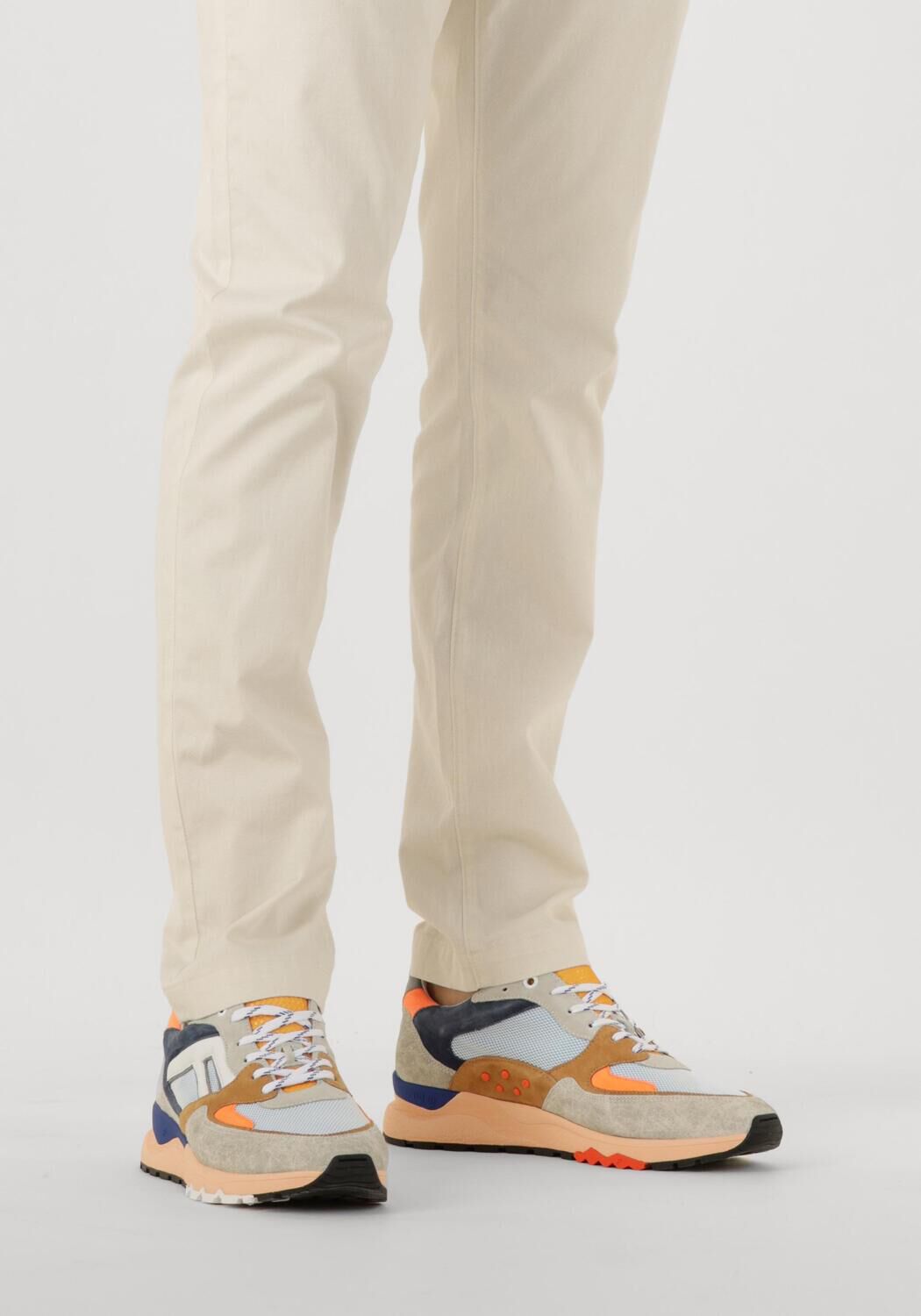 Mehrfarbige/Bunte FLORIS VAN BOMMEL Sneaker Low SFM-10154 DE TREENER - large