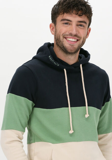 Blaue KULTIVATE Sweatshirt SW SPICE - large