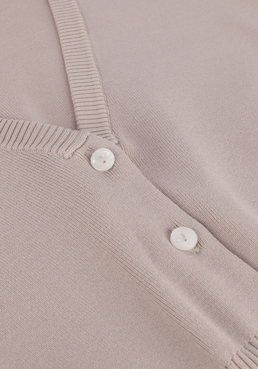 Beige GESTUZ Strickjacke MATTHEAGZ SS RIB CARDIGANV - large