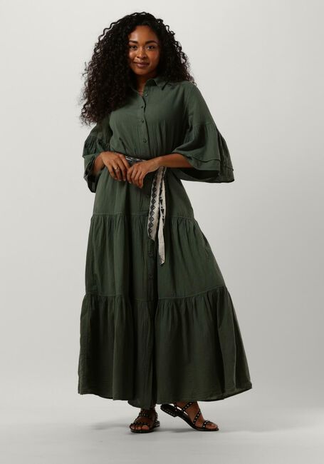 Khaki NEMA Maxikleid RUTH - large