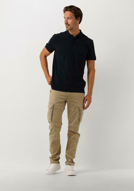 Blaue PME LEGEND Polo-Shirt SHORT SLEEVE POLO STRETCH JERSEY - large