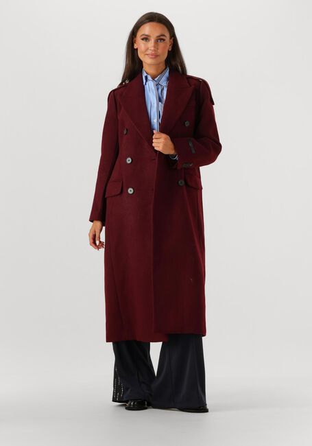 Bordeaux HAUTE L'AMITIÉ Mäntel LIDA TAILOR WOOL COAT - large