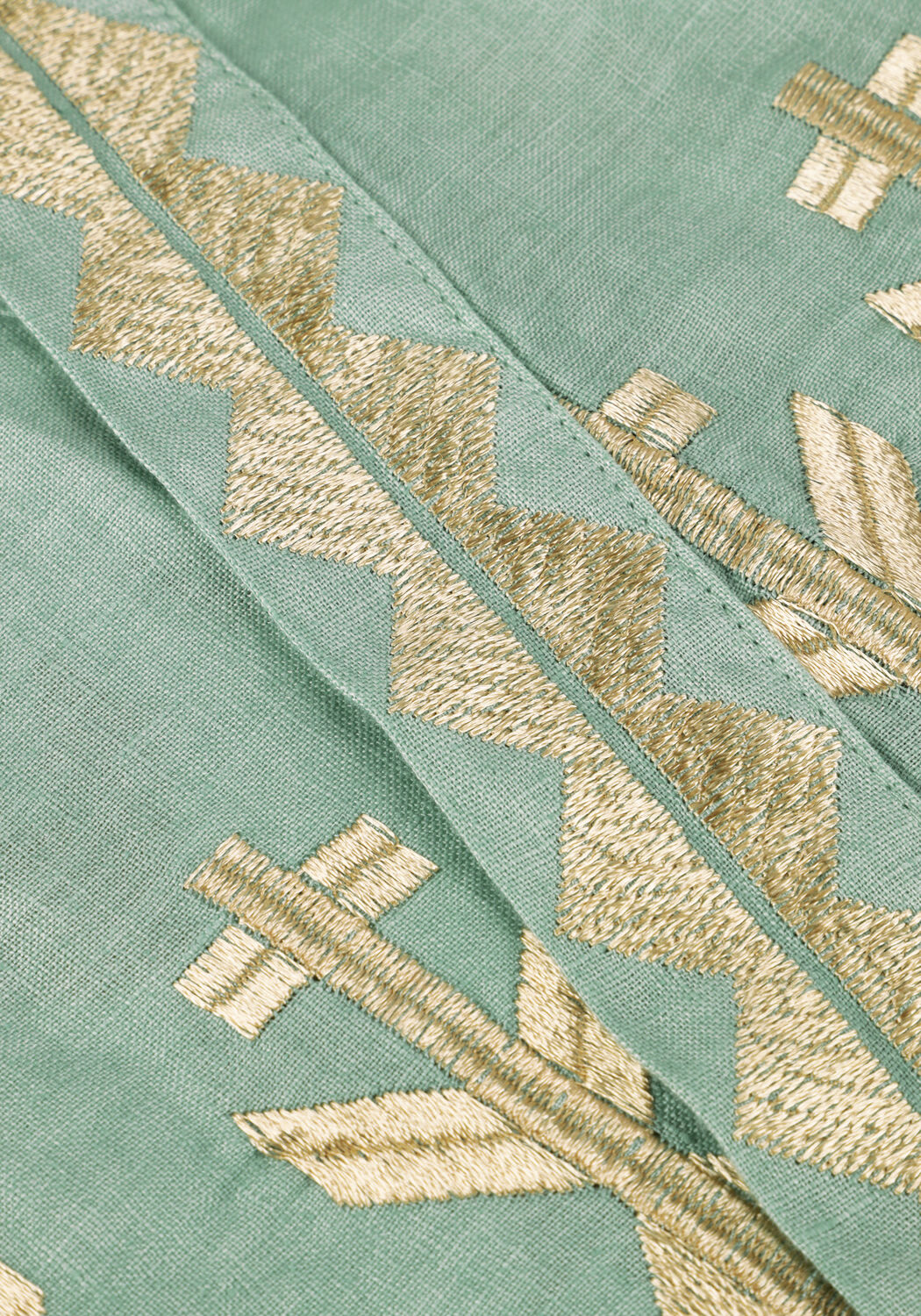 Gr&uuml;ne GREEK ARCHAIC KORI Blusen 260184 - large