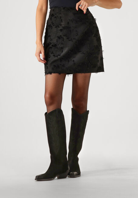Schwarze MSCH COPENHAGEN Minirock MSCHAUGUSTINA SKIRT - large