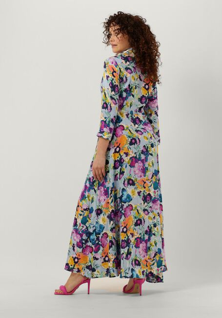 Hellblau Y.A.S. Maxikleid YASSAVANNA LONG SHIRT DRESS - large