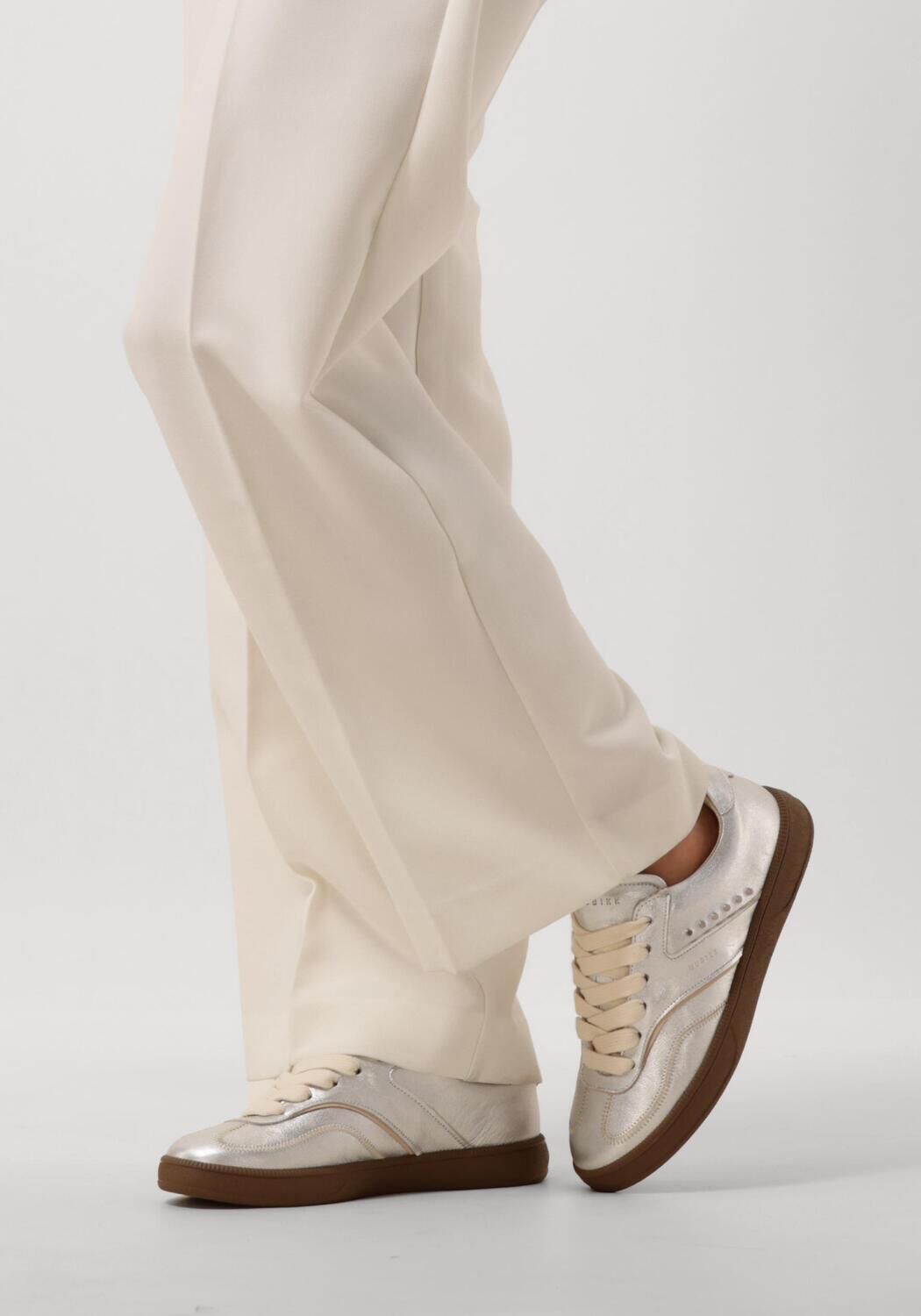 Silberne NUBIKK Sneaker Low RAY OWEN STUDS - large