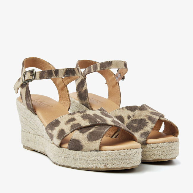 Braune VIA VAI Sandaletten mit Absatz LUISA TIANA - large