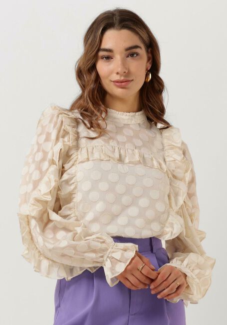 Ecru STUDIO AMAYA Blusen CHARLIE BLOUSE - large