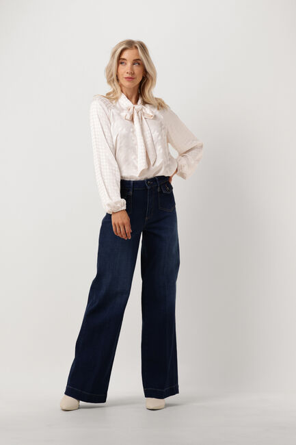 Blaue MOS MOSH Wide jeans COLETTE BIRKIN JEANS - large