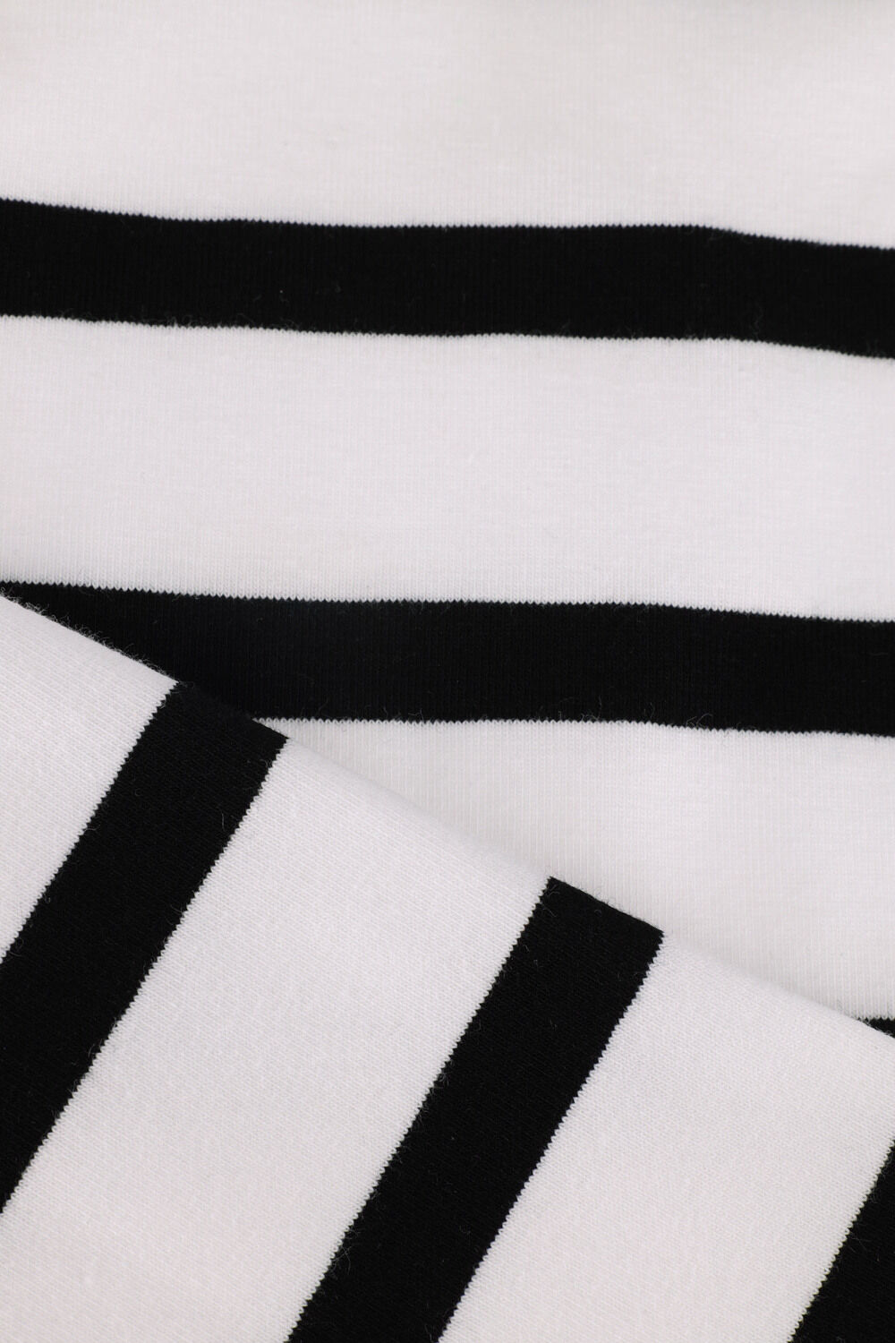 Wei&szlig;e 10DAYS Top THE WRAPPER STRIPE - large