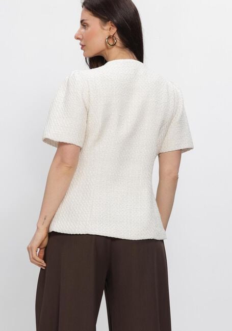 Wei&szlig;e NEO NOIR Blusen FAINA BOUCLE BLOUSE - large