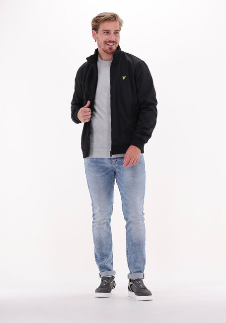 Schwarze LYLE & SCOTT Jack FLEECE LINED FUNNEL NECK JACKET - large