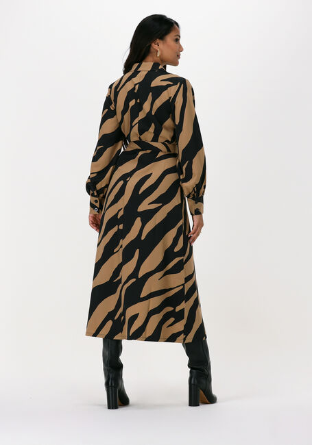 Camelfarbene GESTUZ Midikleid BOTHILDEGZ LONG DRESS - large