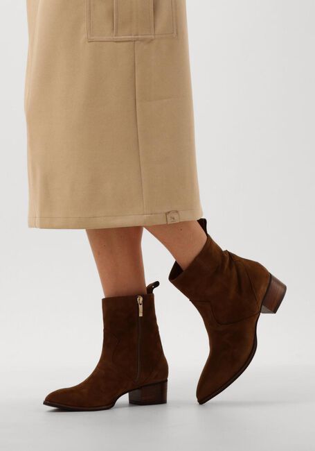 Cognacfarbene NOTRE-V Stiefeletten 3221 - large
