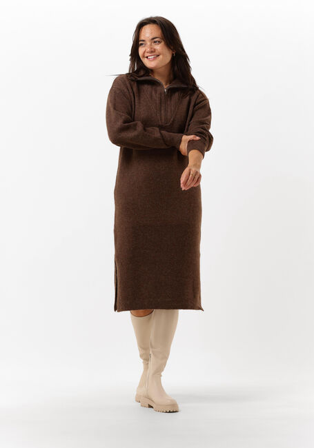 Braune MOVES Midikleid BRADLIE - large
