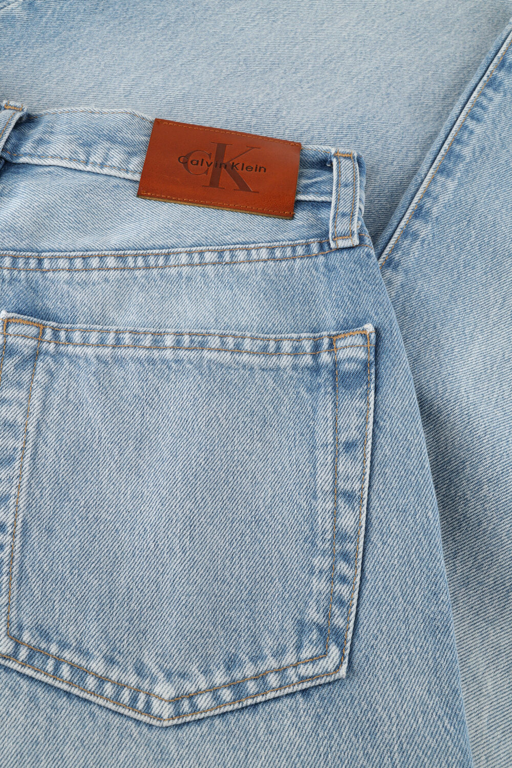 Blaue CALVIN KLEIN Wide jeans THE WIDE LEG - large