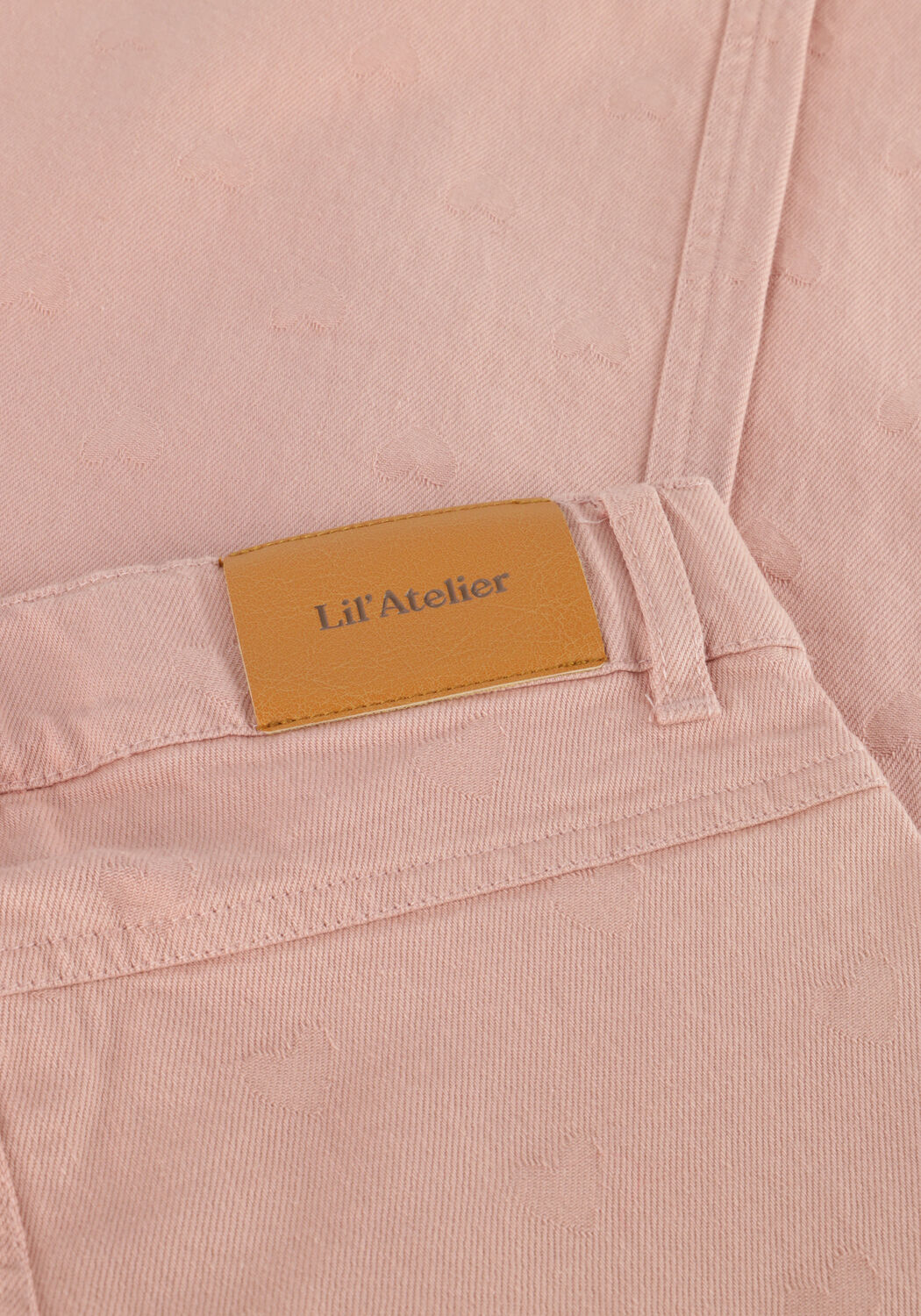 Hell-Pink LIL' ATELIER Weite Hose NMFLAMINA WIDE TWI PANT 4018-CK LIL - large