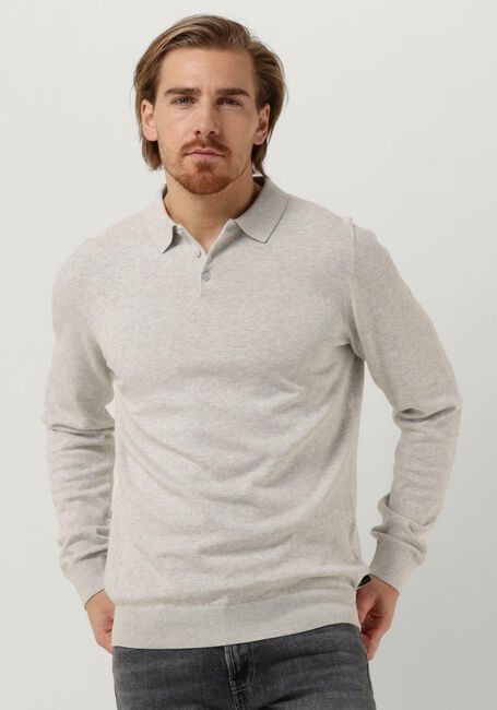 Hellgrau SAINT STEVE Polo-Shirt BEREND - large
