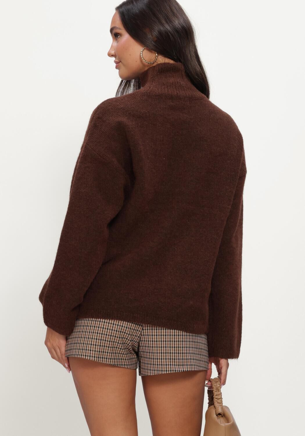 Braune JOSH V Rollkragenpullover ROELIEN SWEATER - large
